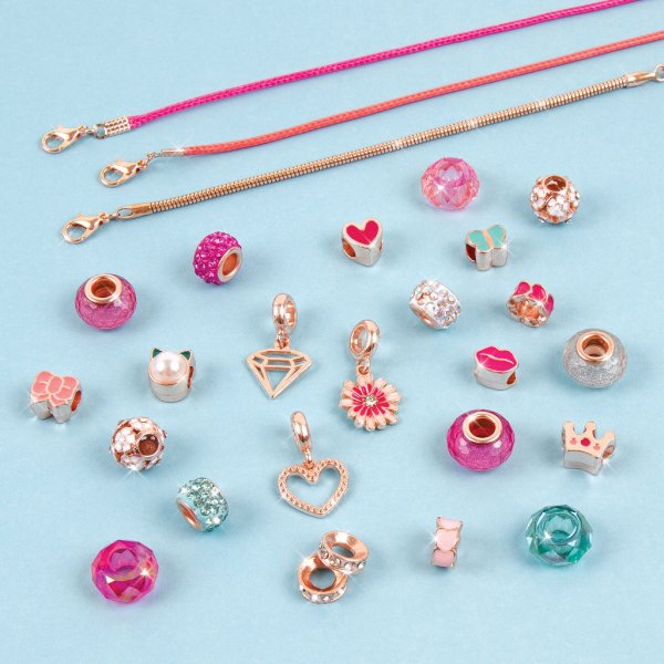 PULSERAS DIJES ROSA-EL JUGUETERO