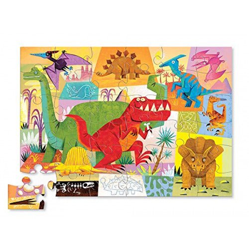 ROMPECABEZAS DINOSAURIOS - 36 PIEZAS-EL JUGUETERO