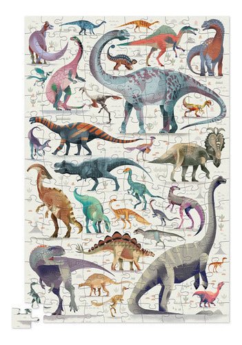 ROMPECABEZAS DE 150 PIEZAS - MUNDO DE DINOSAURIOS-EL JUGUETERO