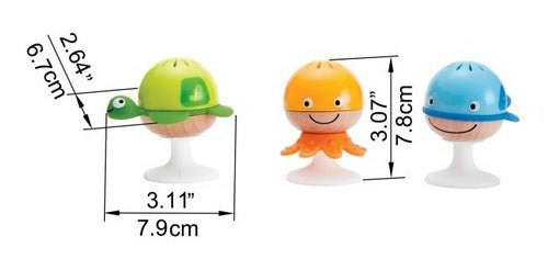 SET DE 3 CASCABELES CON CHUPA-EL JUGUETERO
