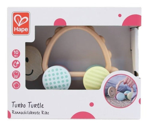 Sonajero En Forma De Tortuga - Bebes - Hape Toys-EL JUGUETERO