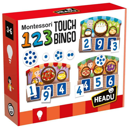 123 BINGO TÁCTIL MONTESSORI