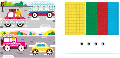 LIBRO CREATIVO PARA NIÑOS CREA TU HISTORIA CARROS