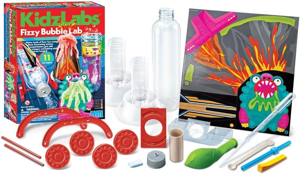 KIT CIENTÍFICO KIDZLABS CIENCIA BURBUJANTE PARA NIÑOS-EL JUGUETERO
