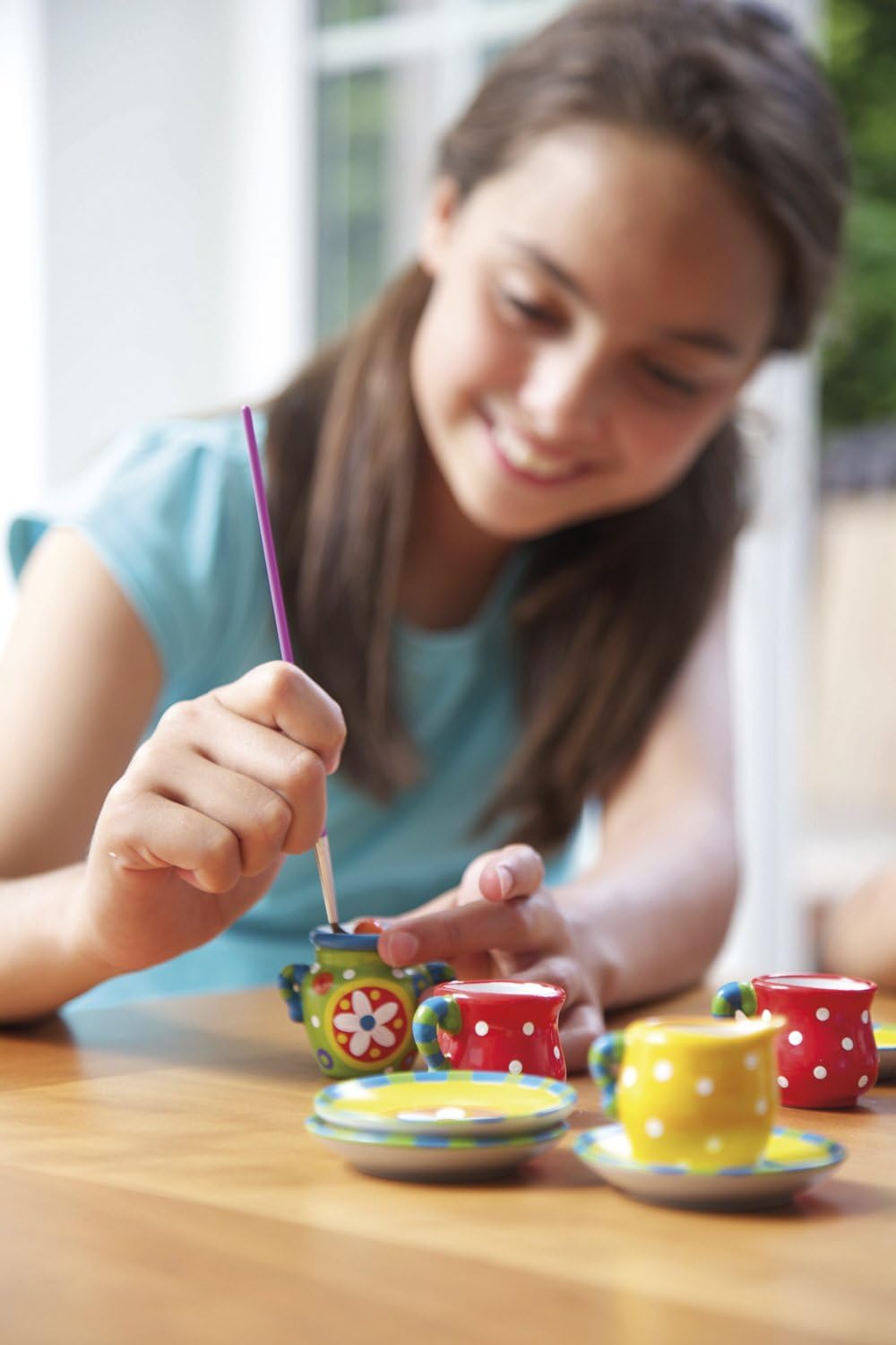 PINTA TU PROPIO JUEGO DE TÉ EN MINIATURA - MANUALIDAD CREATIVA PARA NIÑOS-EL JUGUETERO