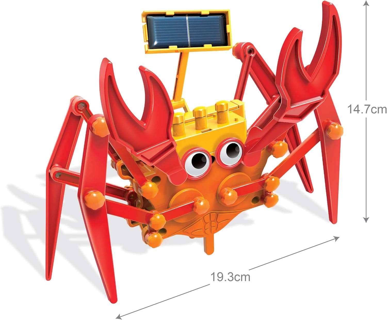 Kit Robot Cangrejo - Juguete Educativo Energia Solar-EL JUGUETERO