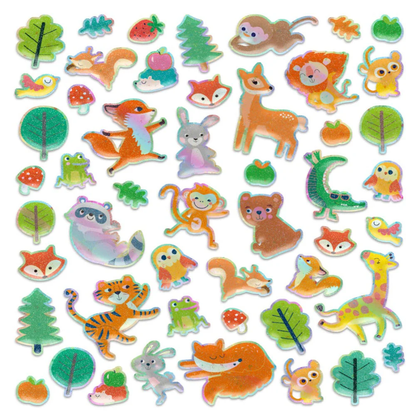STICKERS ACOLCHADOS ANIMALES