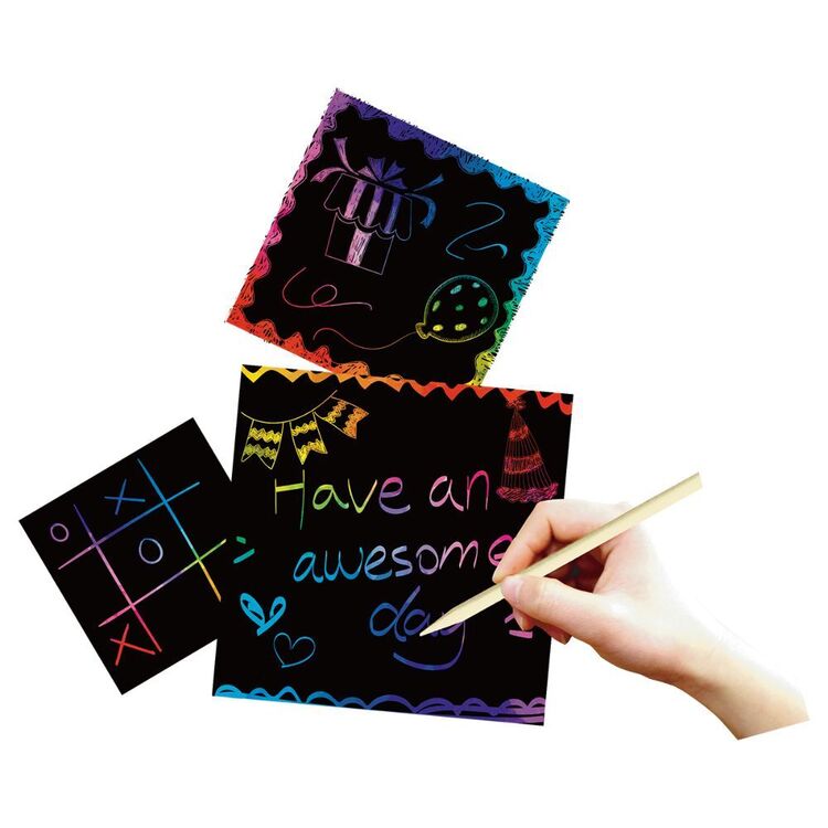 BLOC DE NOTAS PARA RASPAR - SCRATCH