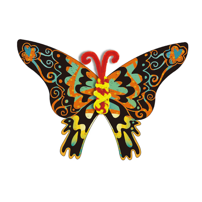 HOJAS DE ARTE SCRATCH - MARIPOSAS
