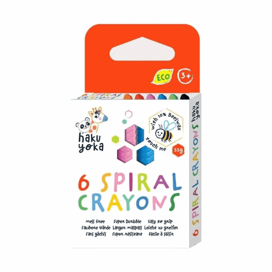 CRAYONES ECOLÓGICOS EN ESPIRAL-EL JUGUETERO