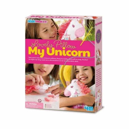 COJÍN UNICORNIO PARA DECORAR – KIT DE MANUALIDADES-EL JUGUETERO