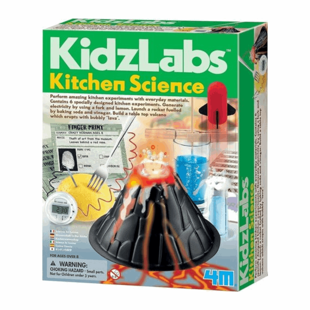KIT EXPERIMENTOS CIENTIFICOS - CIENCIA EN LA COCINA-EL JUGUETERO