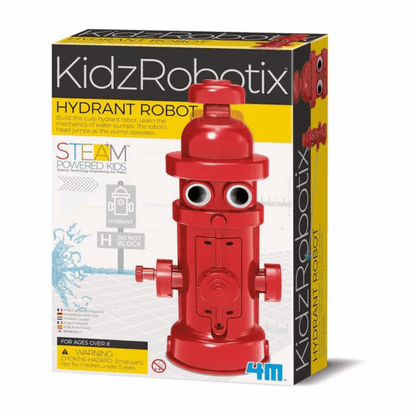 KIT CONSTRUYE TU ROBOT HIDRANTE-EL JUGUETERO