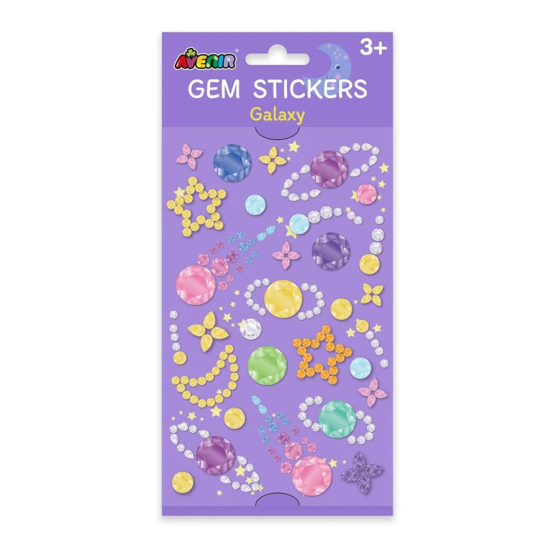 STICKERS GEMAS - GALAXIA-EL JUGUETERO