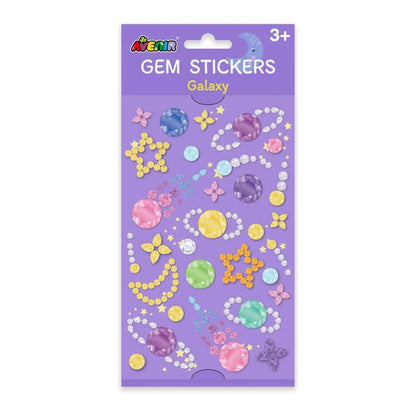 STICKERS GEMAS - GALAXIA-EL JUGUETERO