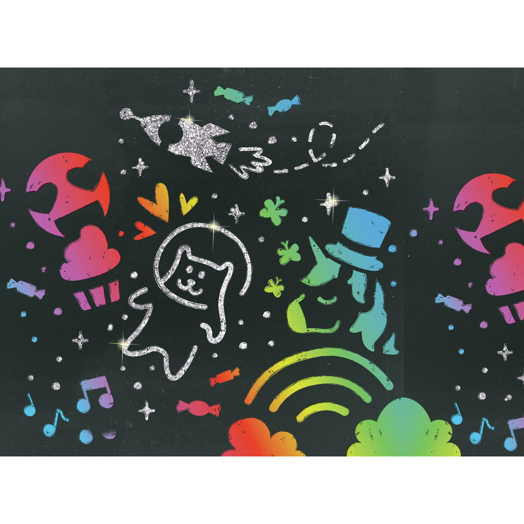 SET DE ARTE PARA NIÑOS - RASPA Y DIBUJA