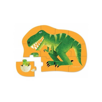 ROMPECABEZAS PARA NIÑOS DINOSAURIO -  12 PIEZAS