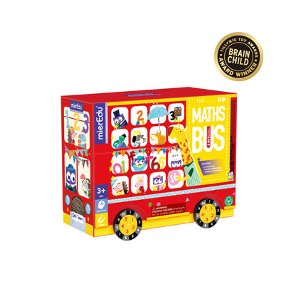 JUEGO DIDÁCTICO MAGNÉTICO INFANTIL - AUTOBÚS MATEMÁTICO