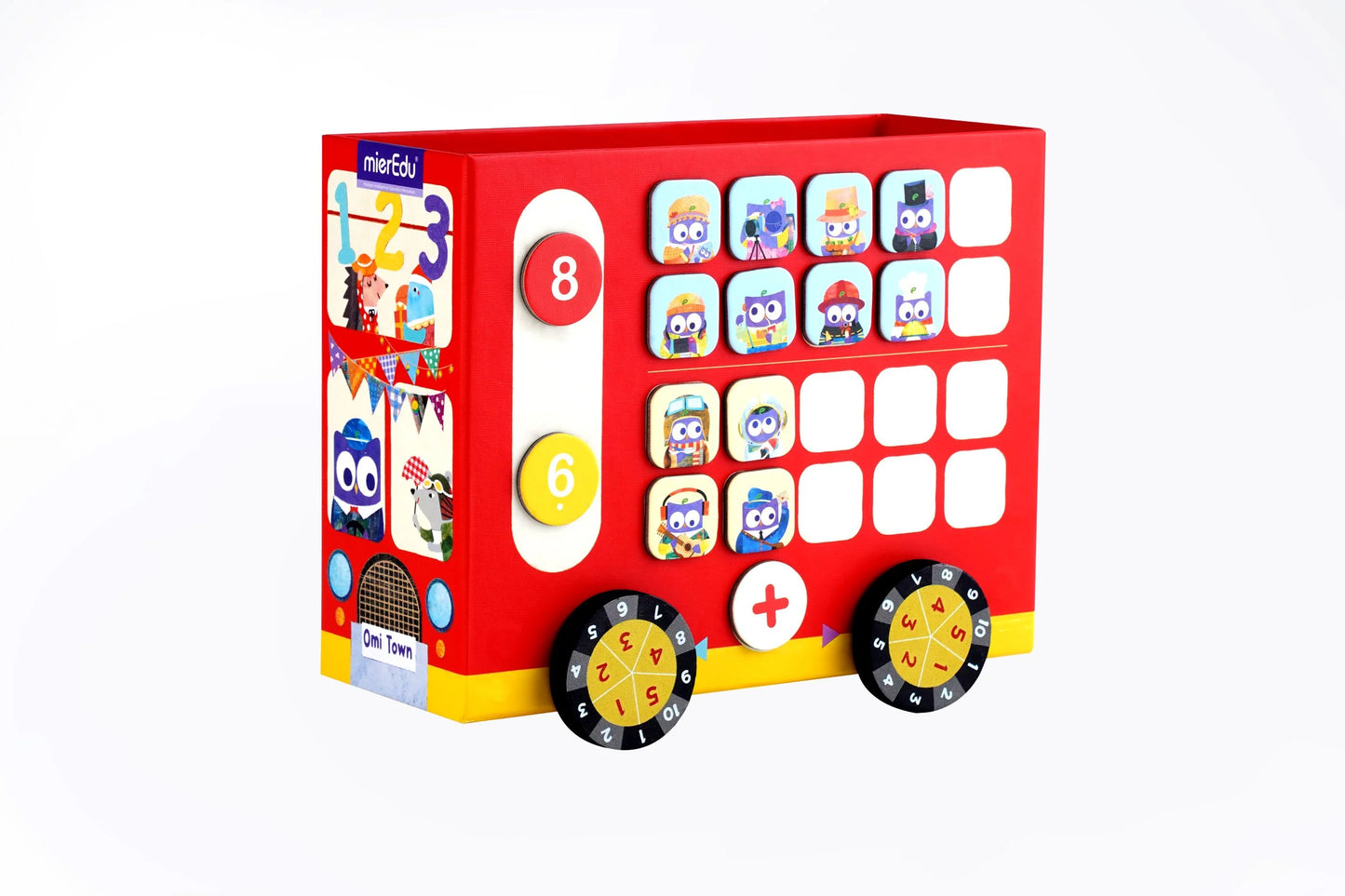 JUEGO DIDÁCTICO MAGNÉTICO INFANTIL - AUTOBÚS MATEMÁTICO