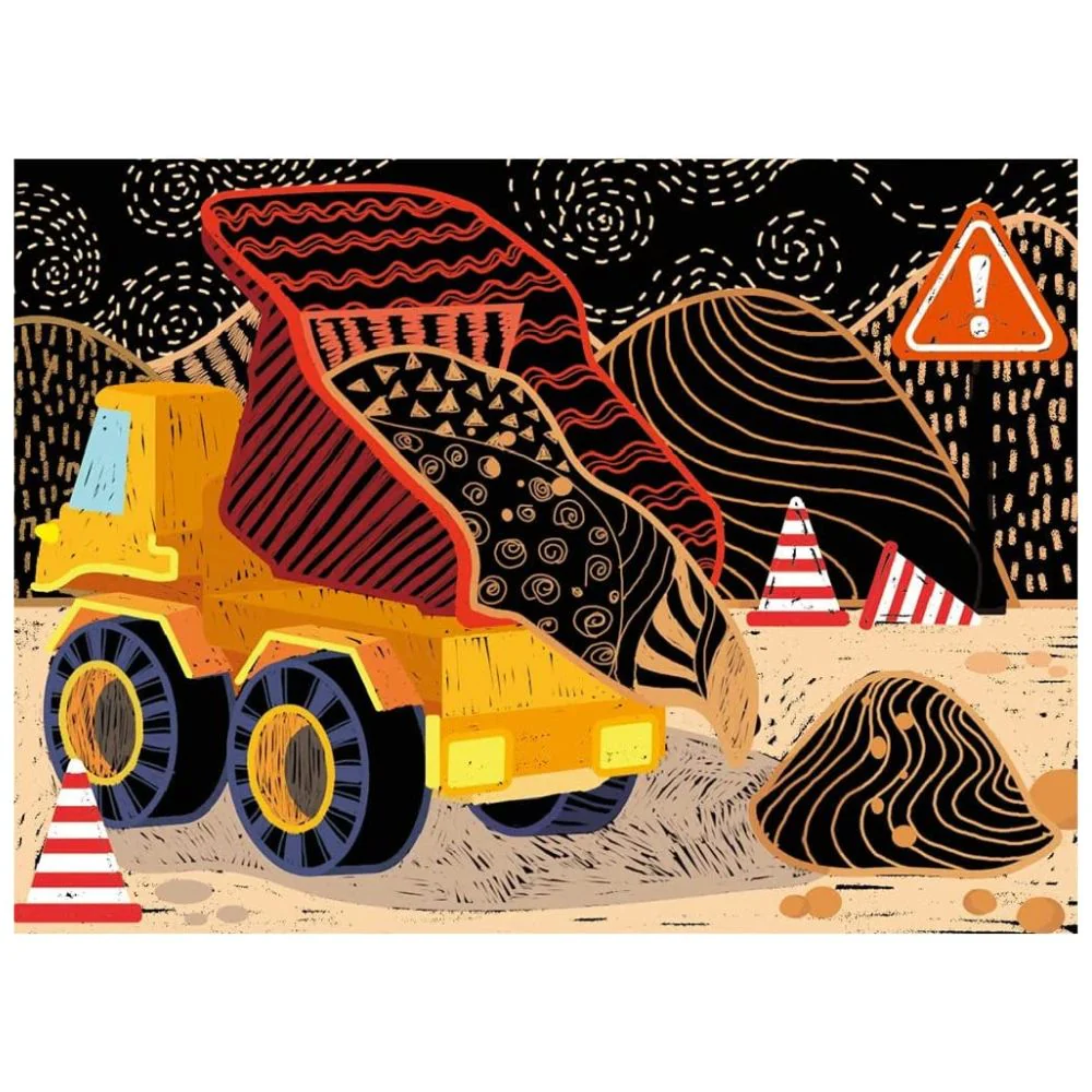 HOJAS DE ARTE SCRATCH - CONSTRUCCIÓN