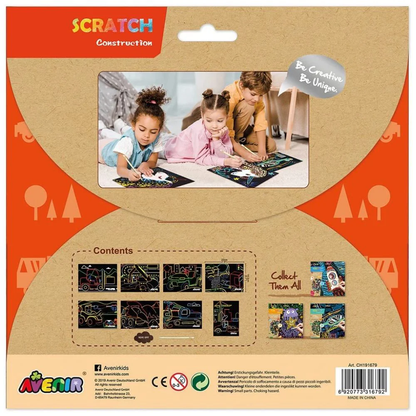 HOJAS DE ARTE SCRATCH - CONSTRUCCIÓN