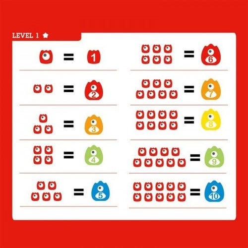 BÁSCULA MATEMÁTICA MONSTRUOS-EL JUGUETERO