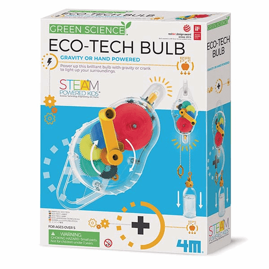 KIT BOMBILLA ECO-TECH - JUGUETE EDUCATIVO DE ENERGÍA ECOLÓGICA-EL JUGUETERO