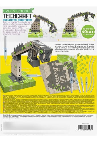 BRAZO DE ROBOT NEUMÁTICO TECHCRAFT-EL JUGUETERO