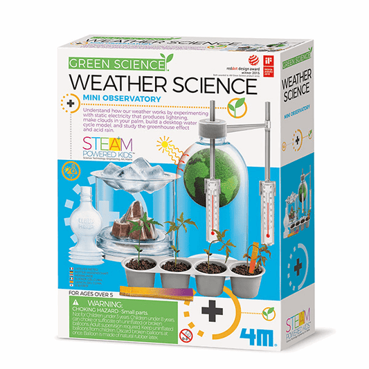 KIT EXPERIMENTOS DEL CLIMA - APRENDE SOBRE METEOROLOGÍA-EL JUGUETERO