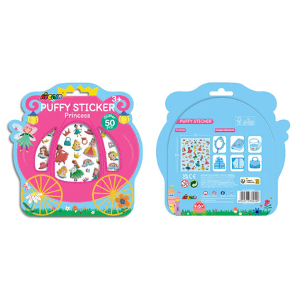 STICKERS ACOLCHADOS DE PRINCESAS