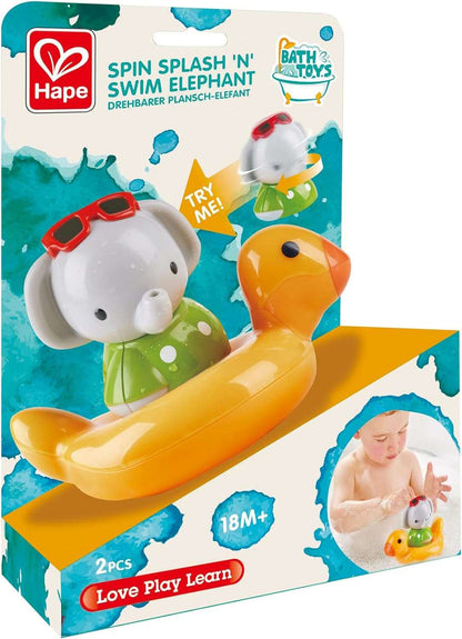 ELEFANTE GIRA Y SALPICA - JUGUETE DE AGUA HAPE TOYS-EL JUGUETERO