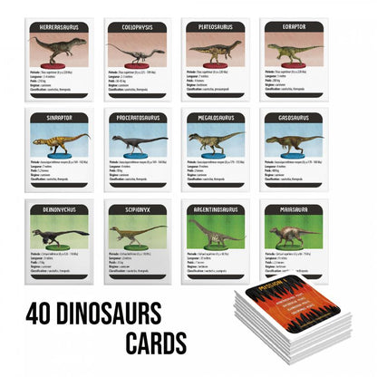 FLASHCARDS DINOSAURIOS - RAYOS X-EL JUGUETERO