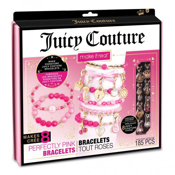 KIT BISUTERÍA PULSERAS PRECIOSAS LETRAS AMOR - JUICY COUTURE-EL JUGUETERO