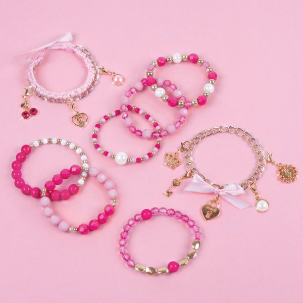 KIT BISUTERÍA PULSERAS PRECIOSAS LETRAS AMOR - JUICY COUTURE-EL JUGUETERO