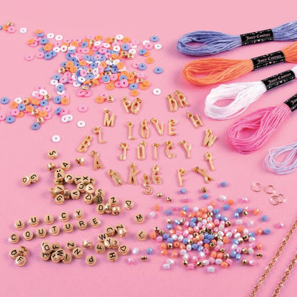 KIT BISUTERÍA PULSERAS PRECIOSAS LETRAS AMOR - JUICY COUTURE-EL JUGUETERO