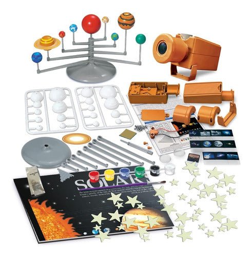 Kit Experimentos Espacio - Sistema Solar - Marca: 4m-EL JUGUETERO