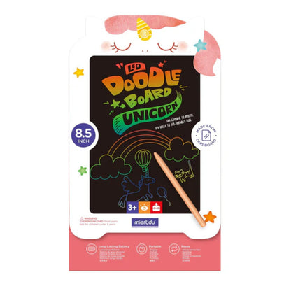 PIZARRA MÁGICA LCD 8.5” INFANTIL UNICORNIO - DIBUJO