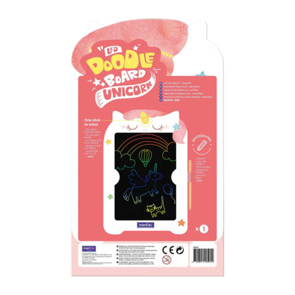 PIZARRA MÁGICA LCD 8.5” INFANTIL UNICORNIO - DIBUJO