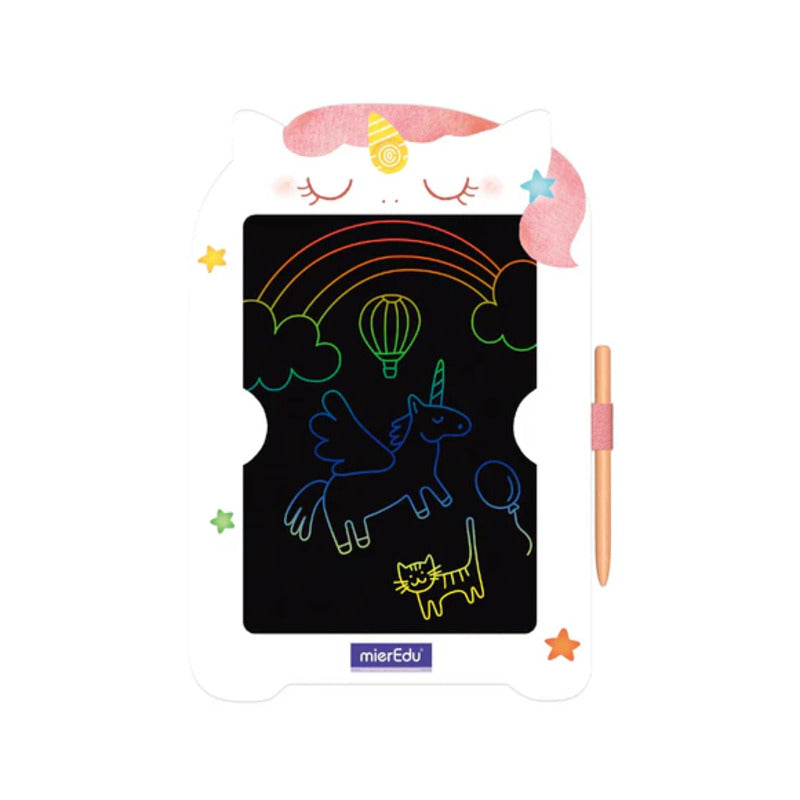 PIZARRA MÁGICA LCD 8.5” INFANTIL UNICORNIO - DIBUJO