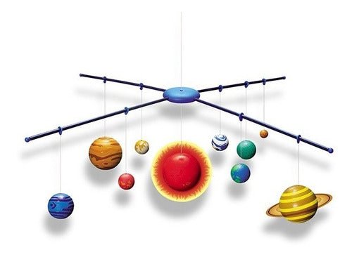 MÓVIL SISTEMA SOLAR 3D-EL JUGUETERO