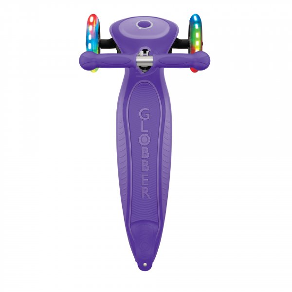 PATINETA PRIMO PLUS LUCES LED - VIOLETA - +3 AÑOS - GLOBBER-EL JUGUETERO