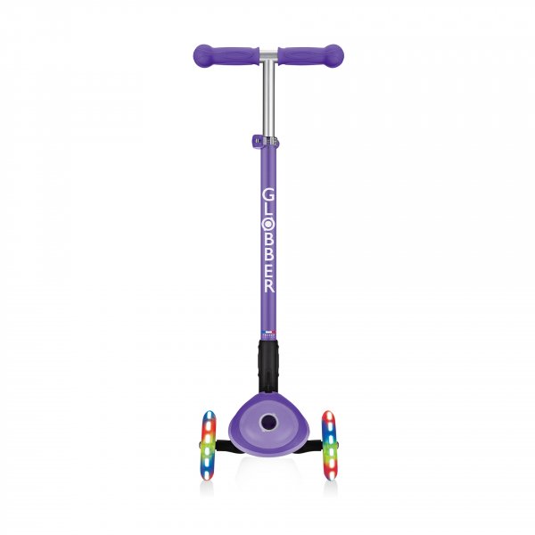 PATINETA PRIMO PLUS LUCES LED - VIOLETA - +3 AÑOS - GLOBBER-EL JUGUETERO