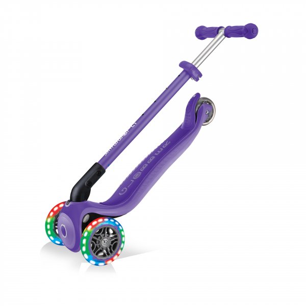 PATINETA PRIMO PLUS LUCES LED - VIOLETA - +3 AÑOS - GLOBBER-EL JUGUETERO