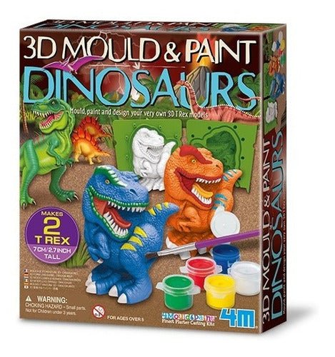 PINTA TUS DINOS EN 3D-EL JUGUETERO