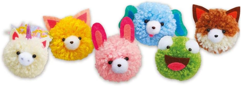 CREE TUS PROPIOS MASCOTAS DE POMPONES - MANUALIDADES KIDZMAKER 4M-EL JUGUETERO