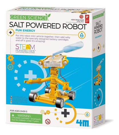 KIT ROBOT ENERGÍA AGUA SALADA PARA NIÑOS-EL JUGUETERO