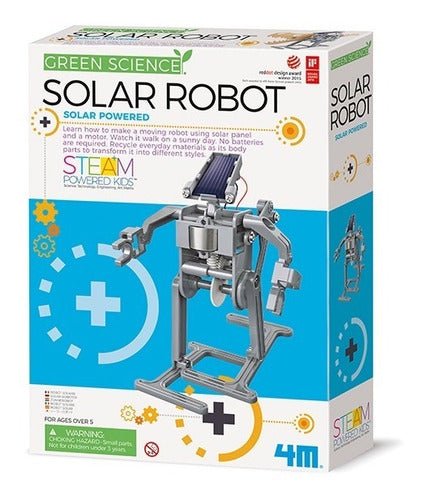 ROBOT SOLAR GREEN SCIENCE - KIT EDUCATIVO-EL JUGUETERO