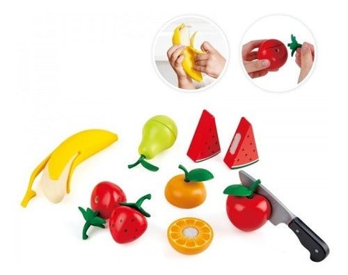 Set De Frutas De Juguete En Madera Para Niños Y Niñas - Hape-EL JUGUETERO