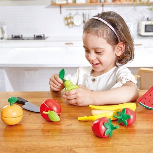 Set De Frutas De Juguete En Madera Para Niños Y Niñas - Hape-EL JUGUETERO