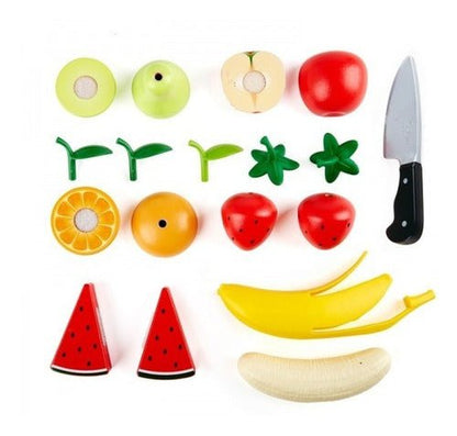 Set De Frutas De Juguete En Madera Para Niños Y Niñas - Hape-EL JUGUETERO